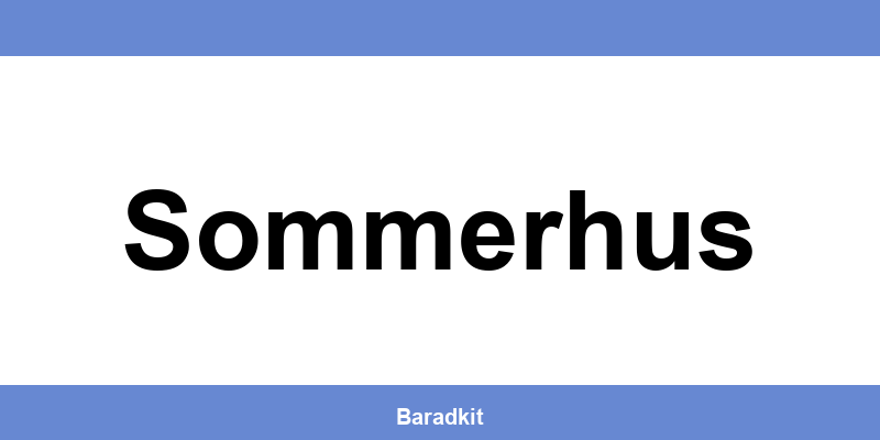 Nordea Bank i Sommerhus – åbningstider