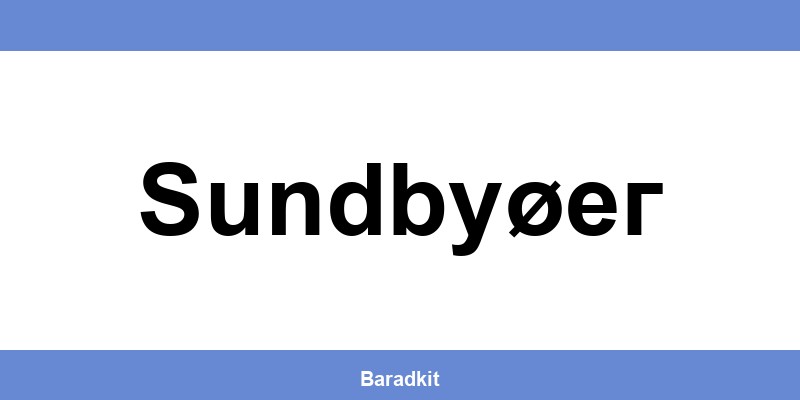 Nordea Bank i Sundbyøег – åbningstider