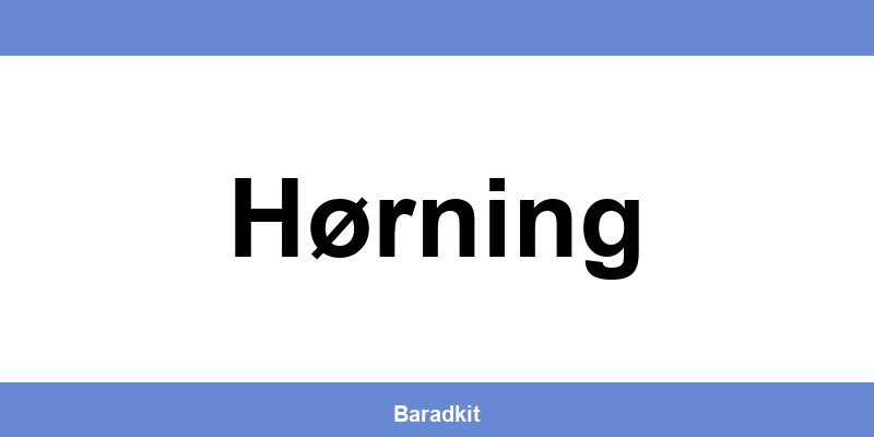 Nordea Bank i Hørning – åbningstider